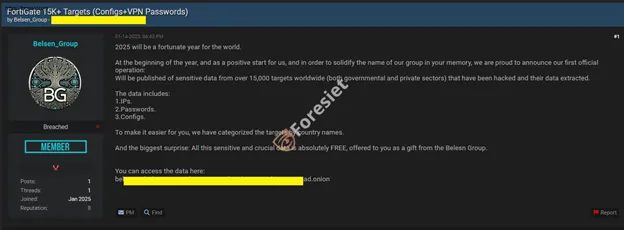Fortigate 15k+ targets screenshot