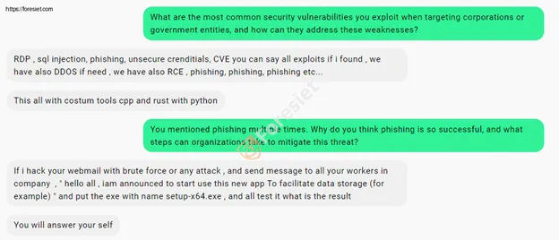 Funksec chat screenshot 6