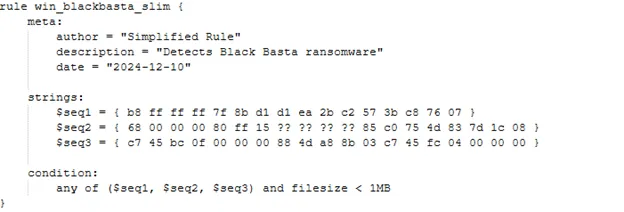 rule win blackbasta slim screenshot