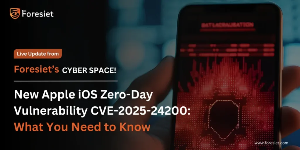 Apple iOS zero-day CVE 2025 24200