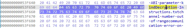 personal dycryption screenshot