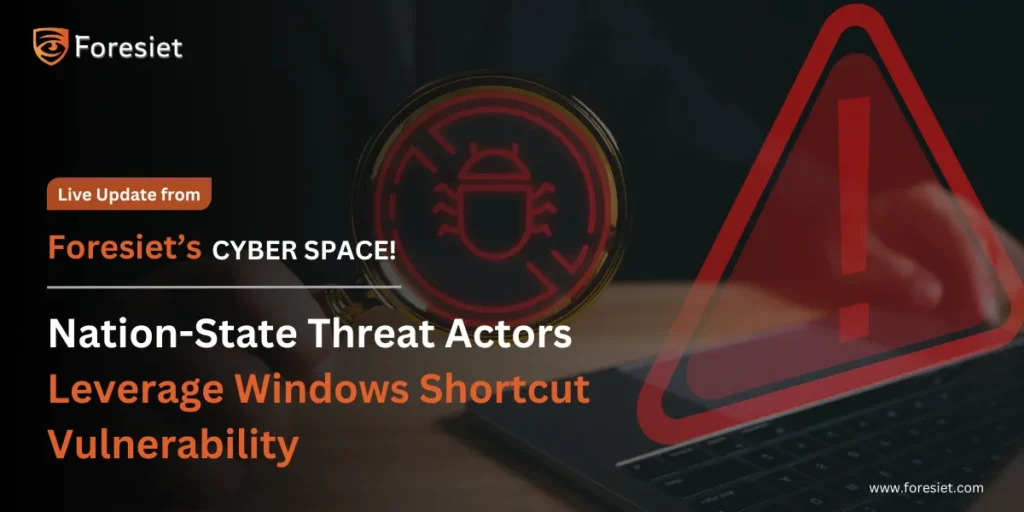 Windows shortcut vulnerability espionage