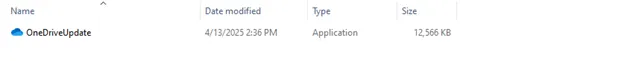 onedrive update screenshot