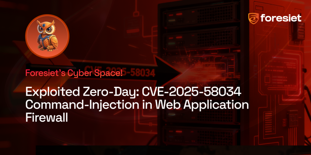 Exploited Zero-Day: CVE-2025-58034 Command-Injection