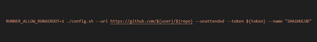 code snippet below highlights the execution behavior